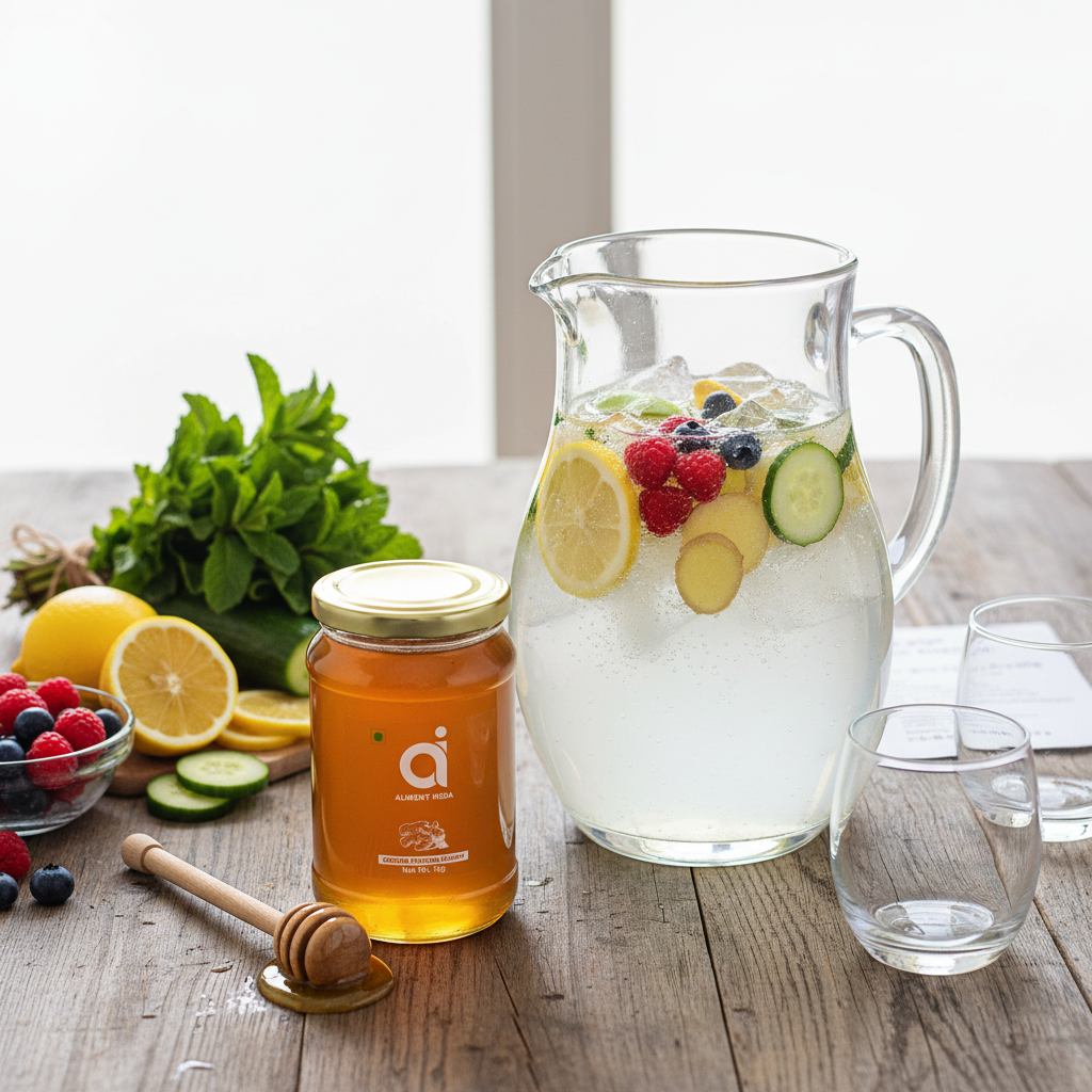 HONEY-INFUSED DETOX WATER